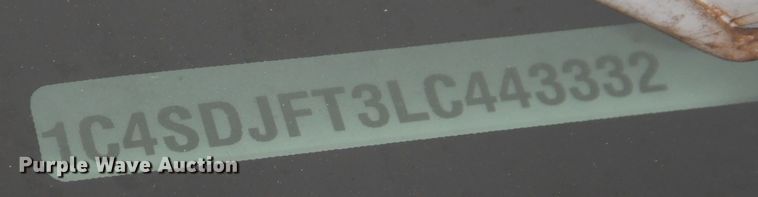 image for item DN8548 2020 Dodge Durango H4  SUV