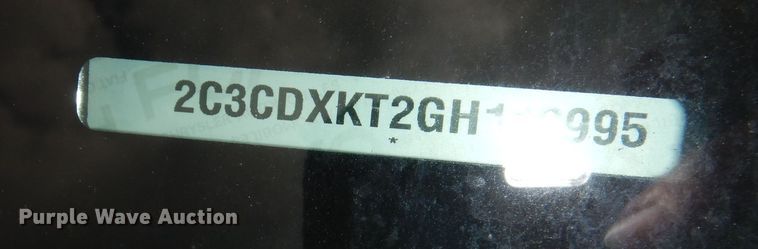 image for item DN8554 2016 Dodge  Charger Police