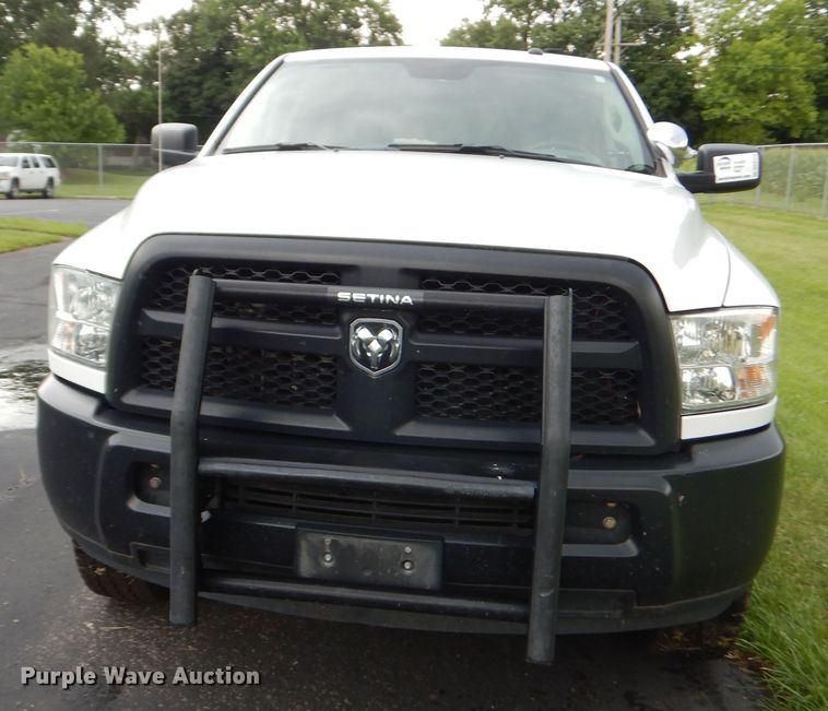 image for item DN8555 2018 Dodge Ram 2500 HD  Crew Cab utility bed pickup truck