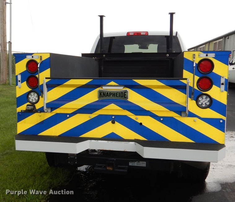 image for item DN8555 2018 Dodge Ram 2500 HD  Crew Cab utility bed pickup truck