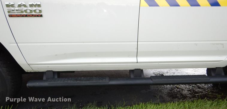 image for item DN8555 2018 Dodge Ram 2500 HD  Crew Cab utility bed pickup truck