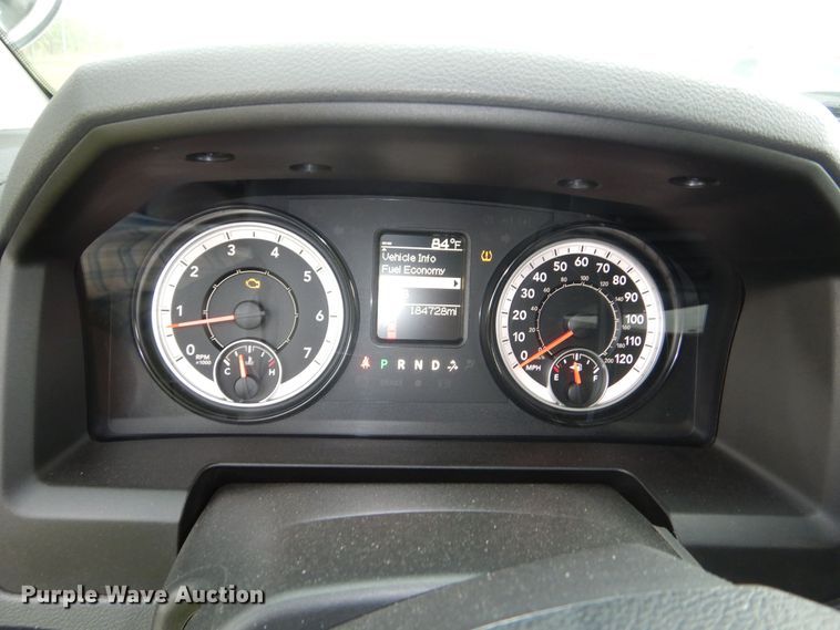 image for item DN8555 2018 Dodge Ram 2500 HD  Crew Cab utility bed pickup truck