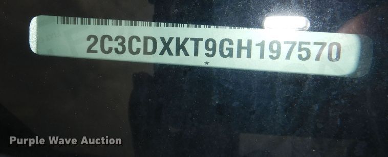 image for item DN8558 2016 Dodge  Charger Police