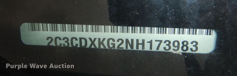 image for item DN8591 2022 Dodge  Charger Police