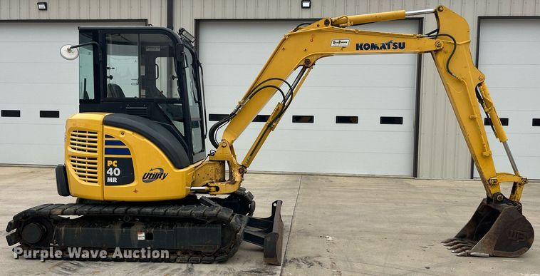 image for item DP0536 2004 Komatsu PC40MR-2  mini excavator