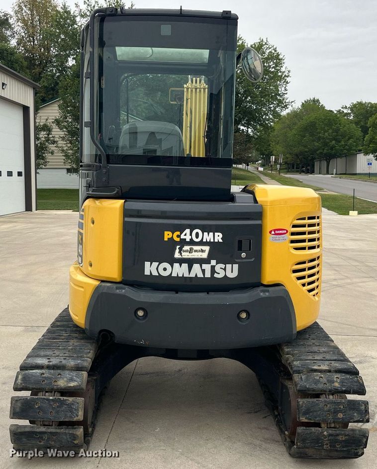 image for item DP0536 2004 Komatsu PC40MR-2  mini excavator
