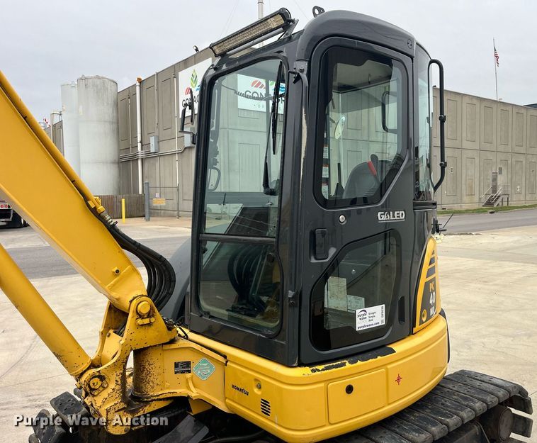 image for item DP0536 2004 Komatsu PC40MR-2  mini excavator