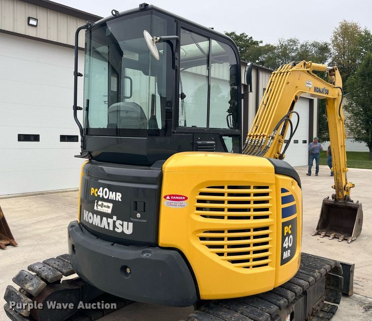 image for item DP0536 2004 Komatsu PC40MR-2  mini excavator