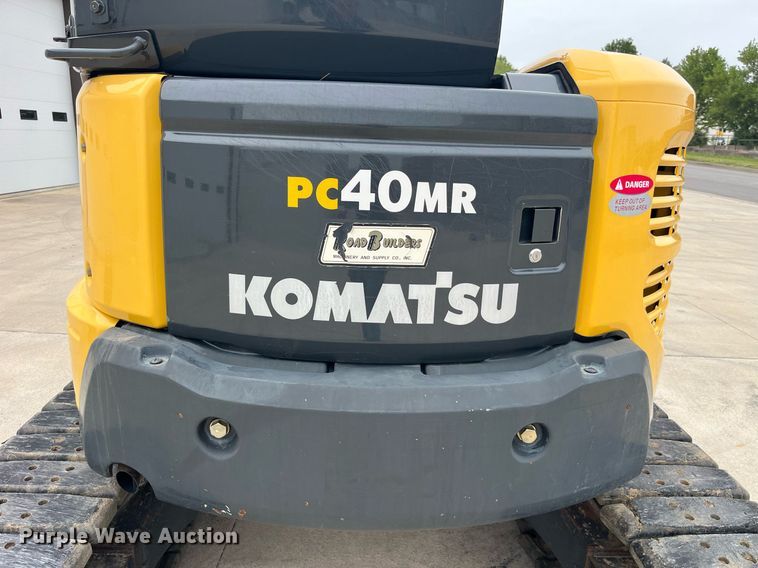 image for item DP0536 2004 Komatsu PC40MR-2  mini excavator