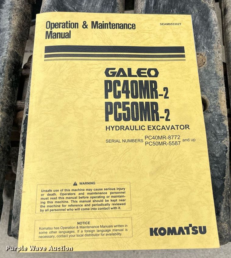 image for item DP0536 2004 Komatsu PC40MR-2  mini excavator