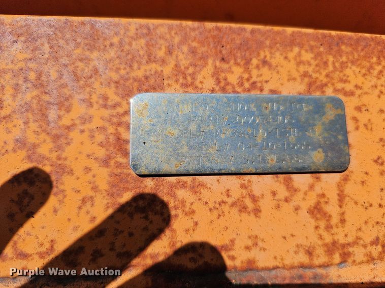 image for item DQ0099 Monroe MP38R10-ISTE-FL  120" W snow plow