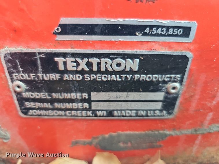 image for item DQ0101 Jacobsen Turfcat T628D  lawn mower