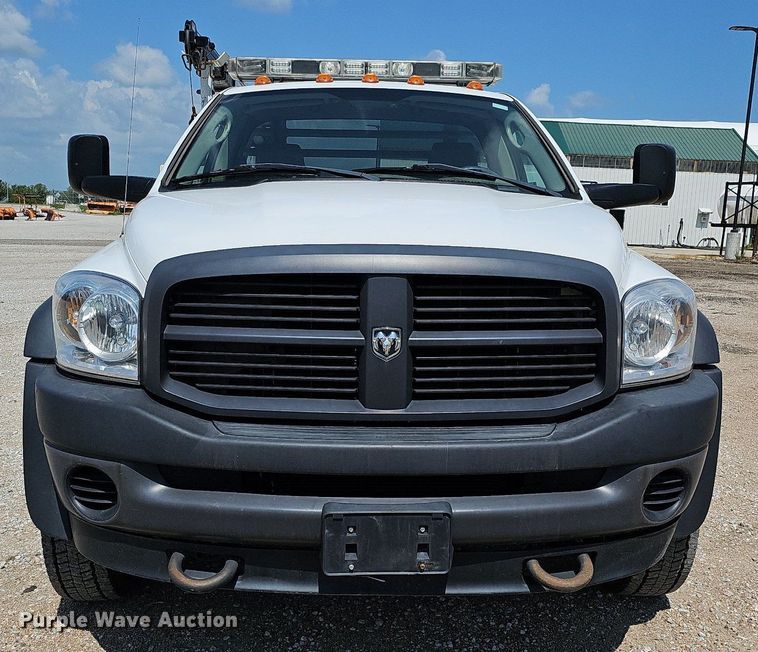 image for item DQ0110 2009 Dodge Ram 4500HD  utility / service truck