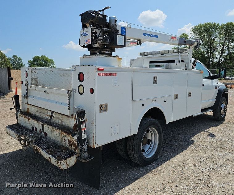 image for item DQ0110 2009 Dodge Ram 4500HD  utility / service truck