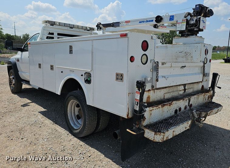 image for item DQ0110 2009 Dodge Ram 4500HD  utility / service truck