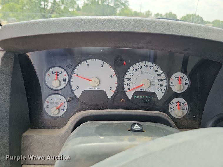 image for item DQ0110 2009 Dodge Ram 4500HD  utility / service truck