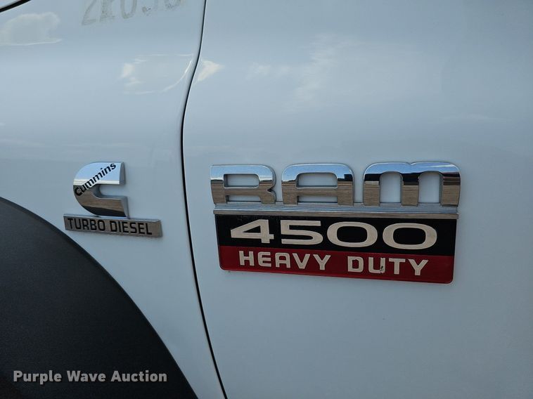 image for item DQ0110 2009 Dodge Ram 4500HD  utility / service truck