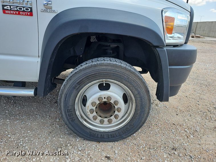 image for item DQ0110 2009 Dodge Ram 4500HD  utility / service truck
