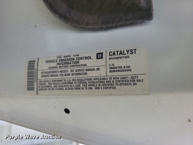 image for item DQ7518 2008 Chevrolet Uplander  van