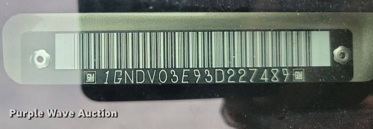 image for item DQ7519 2003 Chevrolet Venture  van