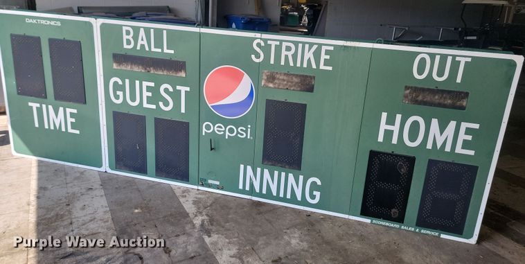 image for item DQ7525 Daktronics  scoreboard