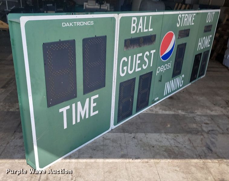 image for item DQ7525 Daktronics  scoreboard