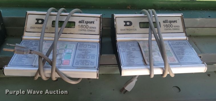 image for item DQ7525 Daktronics  scoreboard