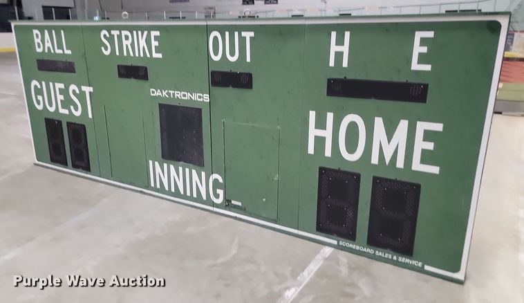 image for item DQ7526 Daktronics  scoreboard