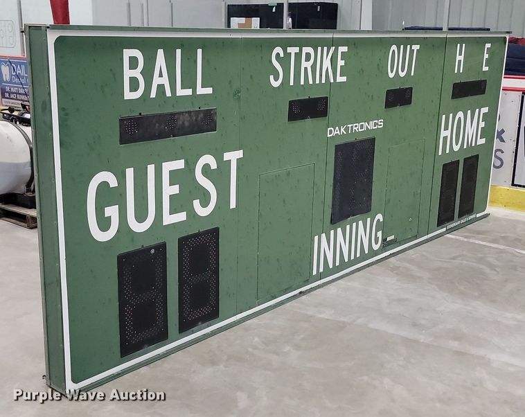 image for item DQ7526 Daktronics  scoreboard