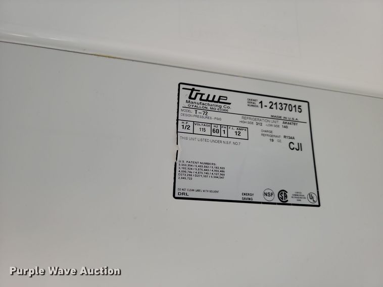 image for item DQ7527 True  refrigerator