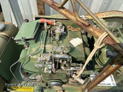 image for item DS2066 US Army Troop Support Command  air compressor