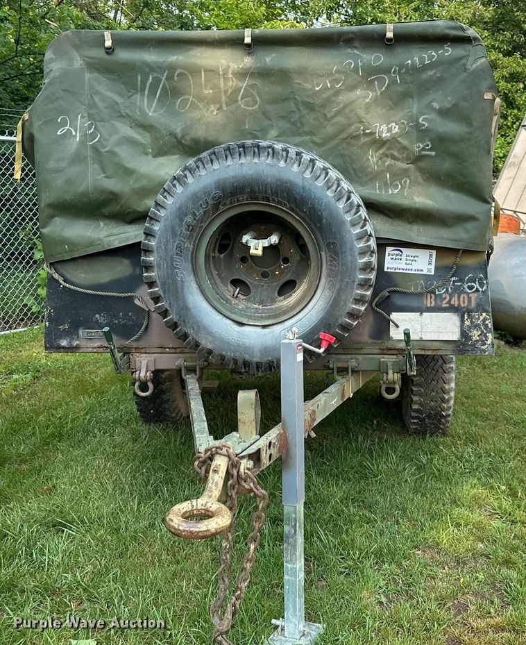 image for item DS2067 1968 Case-Master Body  utility trailer