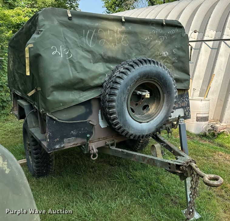 image for item DS2067 1968 Case-Master Body  utility trailer