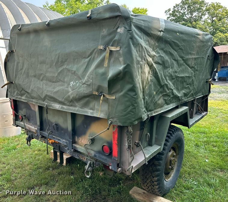 image for item DS2067 1968 Case-Master Body  utility trailer