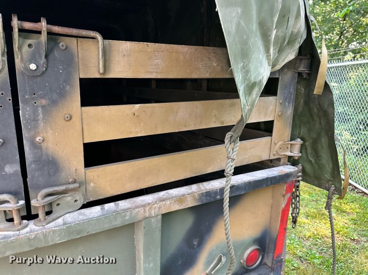 image for item DS2067 1968 Case-Master Body  utility trailer