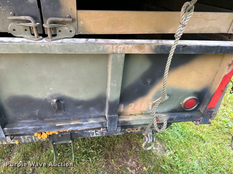 image for item DS2067 1968 Case-Master Body  utility trailer