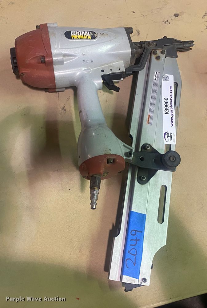 image for item IG9960 Central Pneumatic  framing nail gun