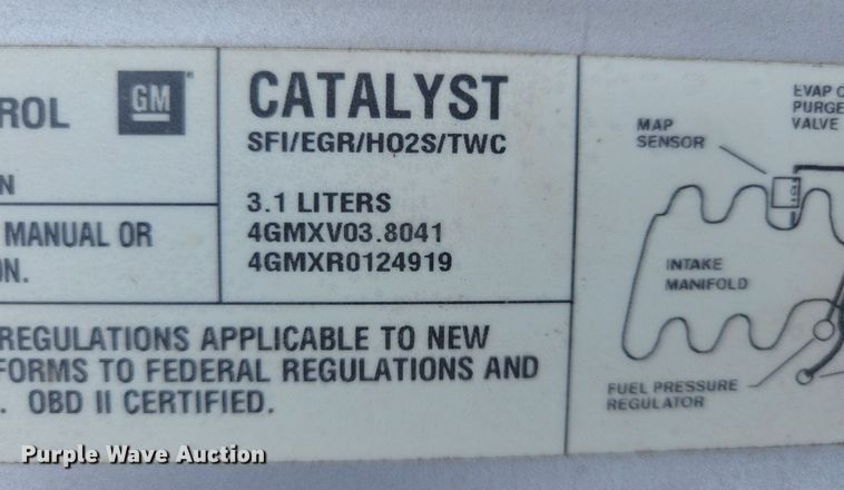 image for item JO9279 2004 Buick Century