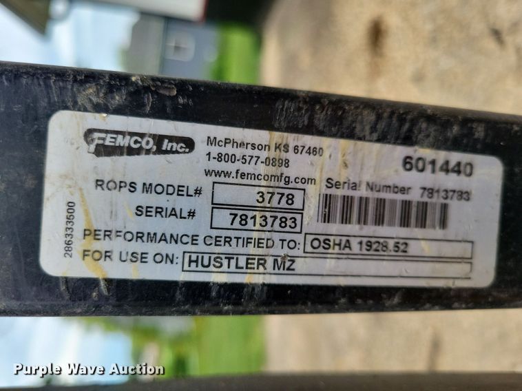 image for item JO9291 Hustler Super Z  ZTR lawn mower