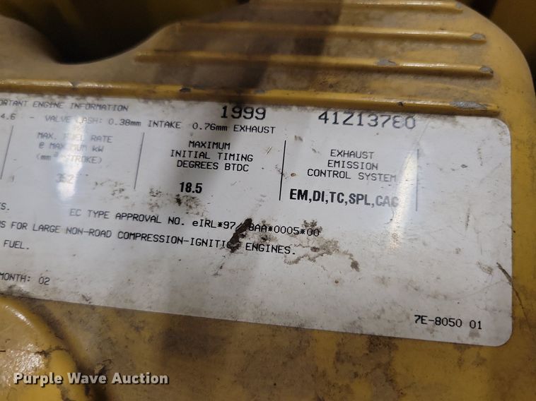 image for item JO9297 1999 Caterpillar 3406B  engine