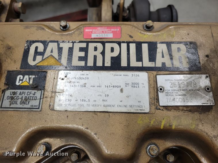 image for item JO9298 Caterpillar 3126  engine