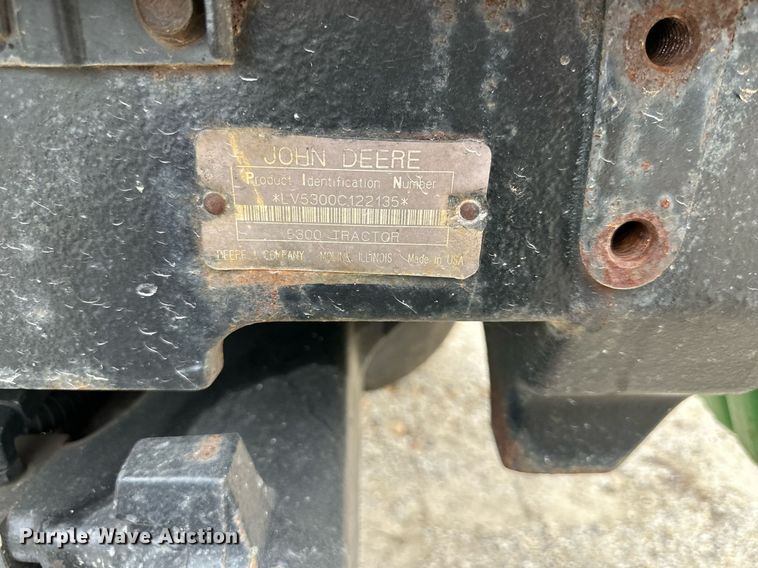 image for item JX9019 1993 John Deere 5300  tractor