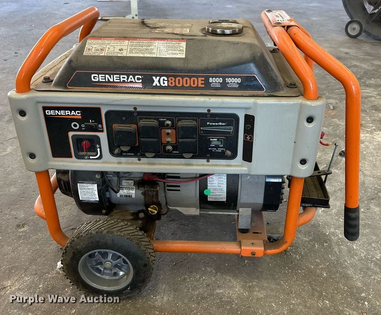 image for item KM9841 Generac XG8000E  generator