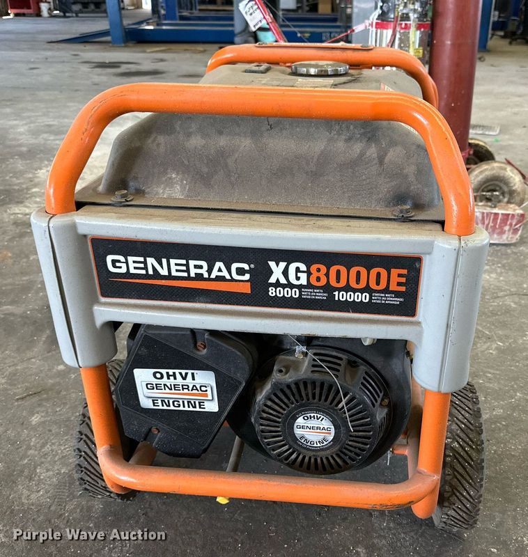 image for item KM9841 Generac XG8000E  generator