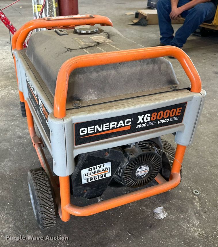image for item KM9841 Generac XG8000E  generator