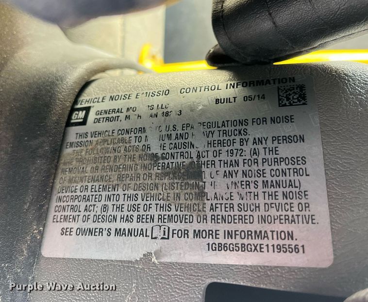 image for item LE9542 2014 Chevrolet Express  shuttle bus