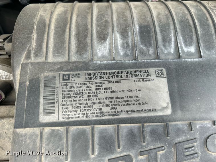 image for item LE9542 2014 Chevrolet Express  shuttle bus