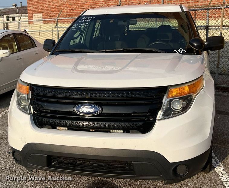 image for item LE9551 2013 Ford Explorer Police Interceptor  SUV