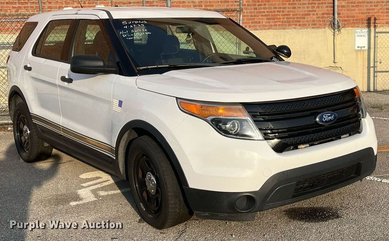 image for item LE9551 2013 Ford Explorer Police Interceptor  SUV
