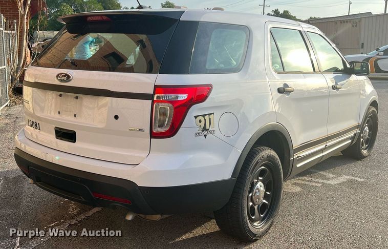 image for item LE9551 2013 Ford Explorer Police Interceptor  SUV